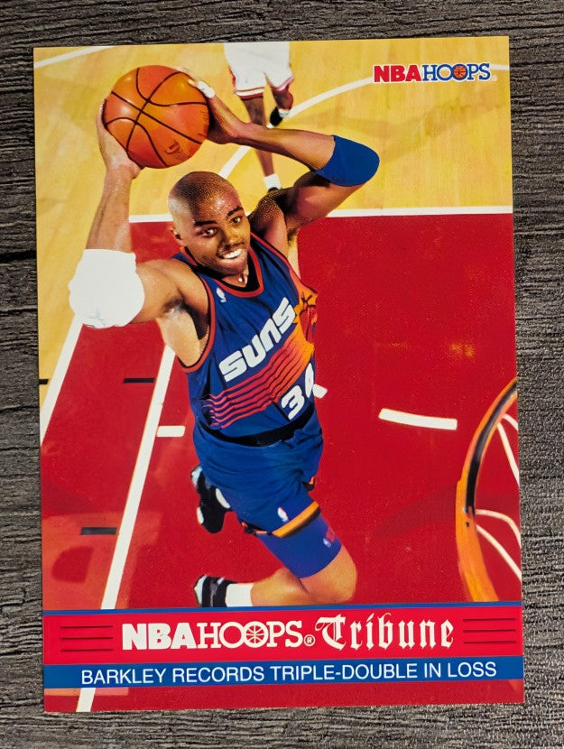 1993-94 Hoops #295 Charles Barkley TRIB (NM)