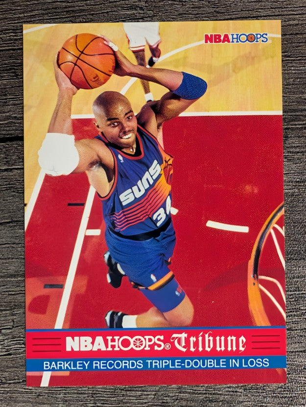 1993-94 Hoops #295 Charles Barkley TRIB (NM)