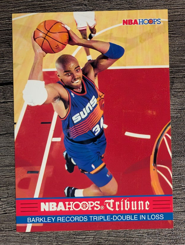 1993-94 Hoops #295 Charles Barkley TRIB (NM)