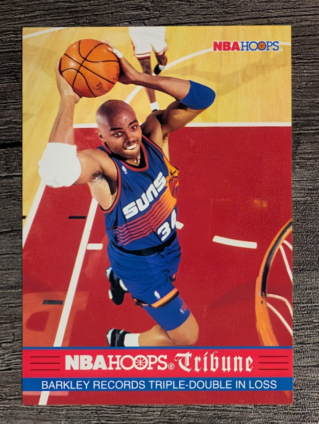1993-94 Hoops #295 Charles Barkley TRIB (NM)