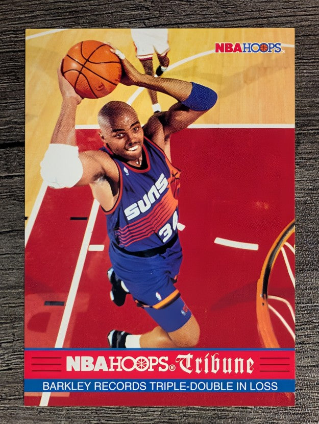1993-94 Hoops #295 Charles Barkley TRIB (NM)