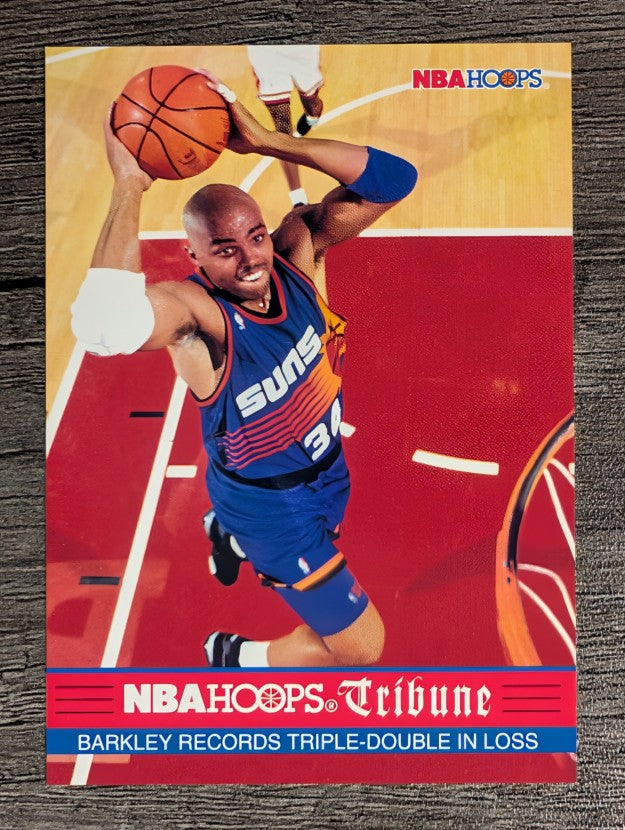 1993-94 Hoops #295 Charles Barkley TRIB (NM)