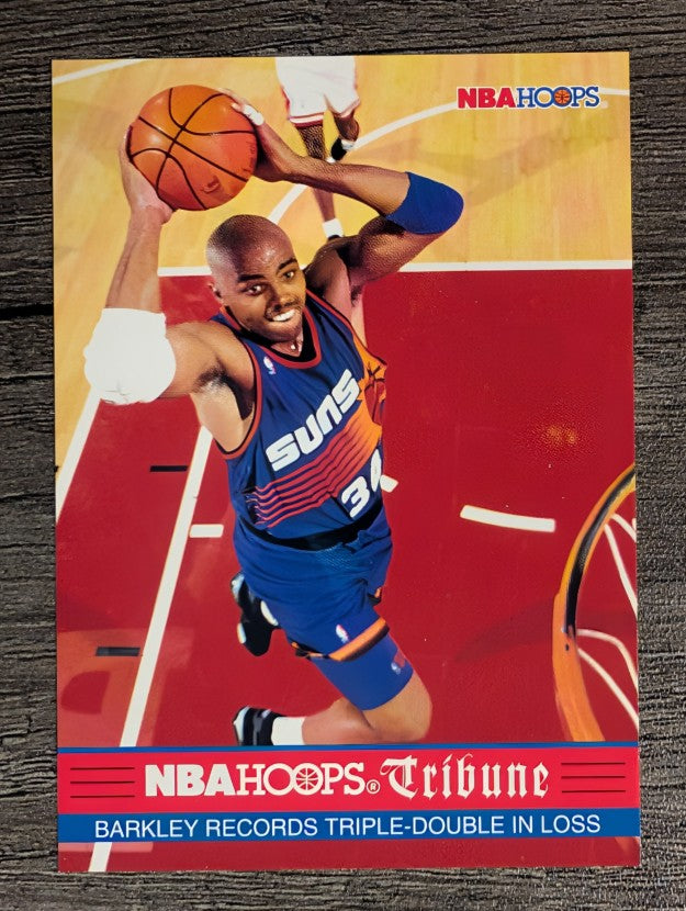 1993-94 Hoops #295 Charles Barkley TRIB (NM)