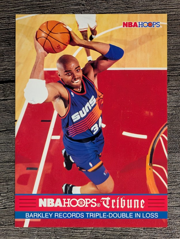 1993-94 Hoops #295 Charles Barkley TRIB (NM)