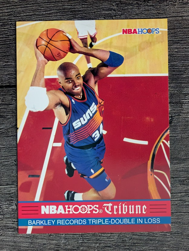 1993-94 Hoops #295 Charles Barkley TRIB (NM)