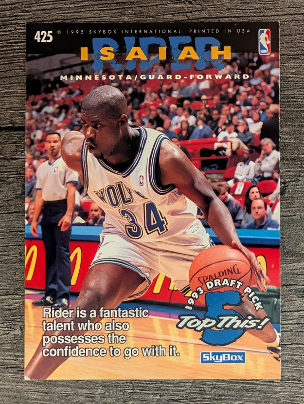 1994-95 Hoops #425 Juwan Howard TOP/Isaiah Rider