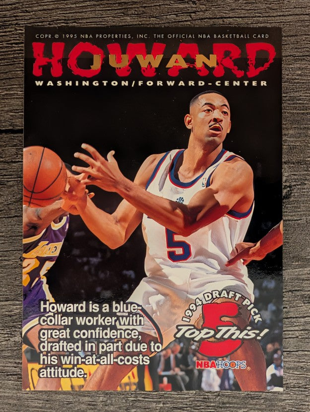 1994-95 Hoops #425 Juwan Howard TOP/Isaiah Rider