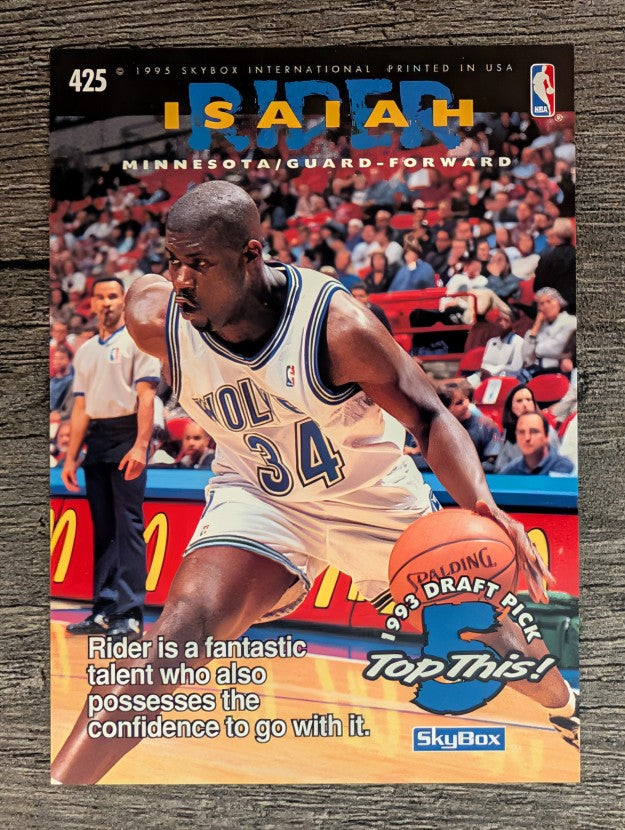 1994-95 Hoops #425 Juwan Howard TOP/Isaiah Rider