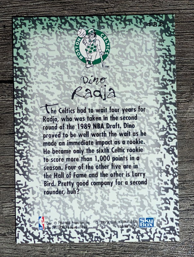1994-95 Hoops #432 Dino Radja GM