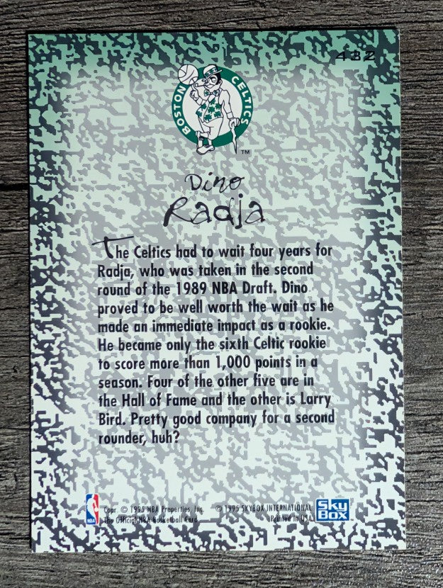 1994-95 Hoops #432 Dino Radja GM
