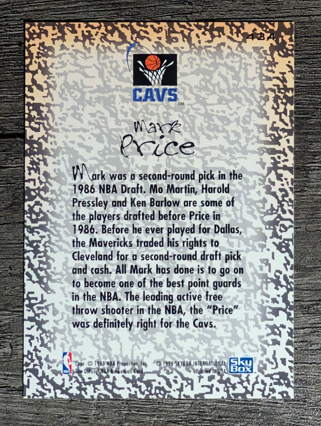 1994-95 Hoops #434 Mark Price GM