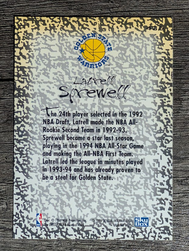 1994-95 Hoops #435 Latrell Sprewell GM