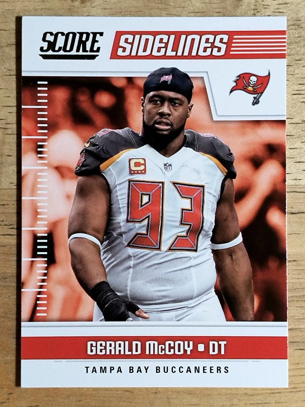 2018 Score Sidelines #18 Gerald McCoy