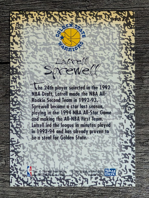 1994-95 Hoops #435 Latrell Sprewell GM