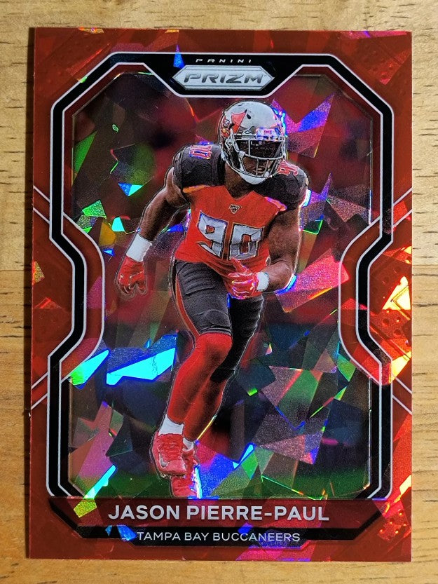 2020 Panini Prizm Prizms Red Ice #261 Jason Pierre-Paul