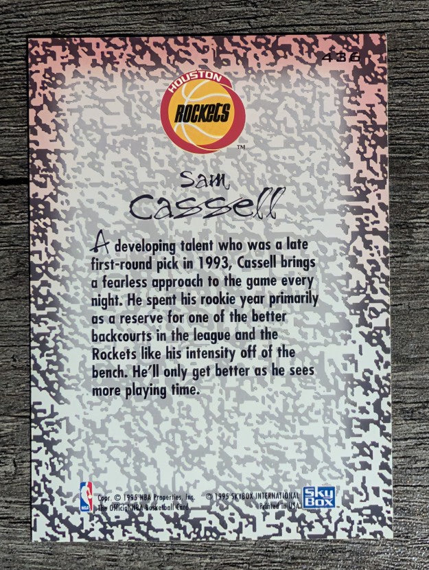 1994-95 Hoops #436 Sam Cassell GM
