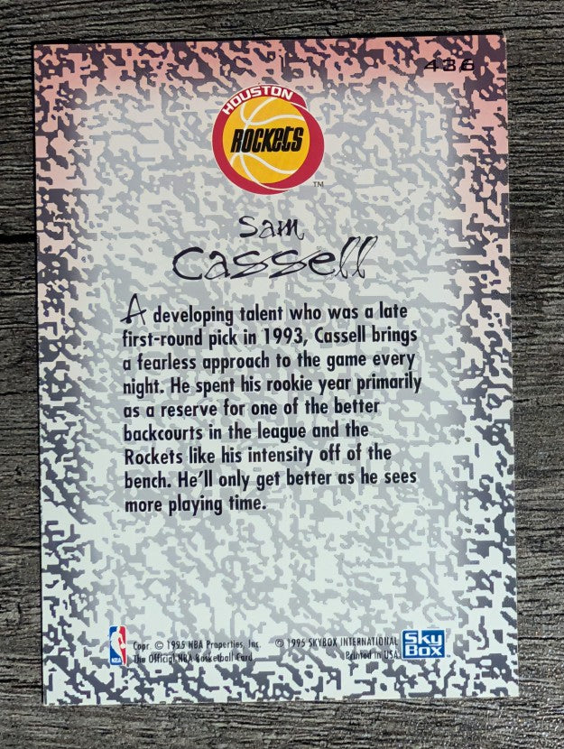 1994-95 Hoops #436 Sam Cassell GM