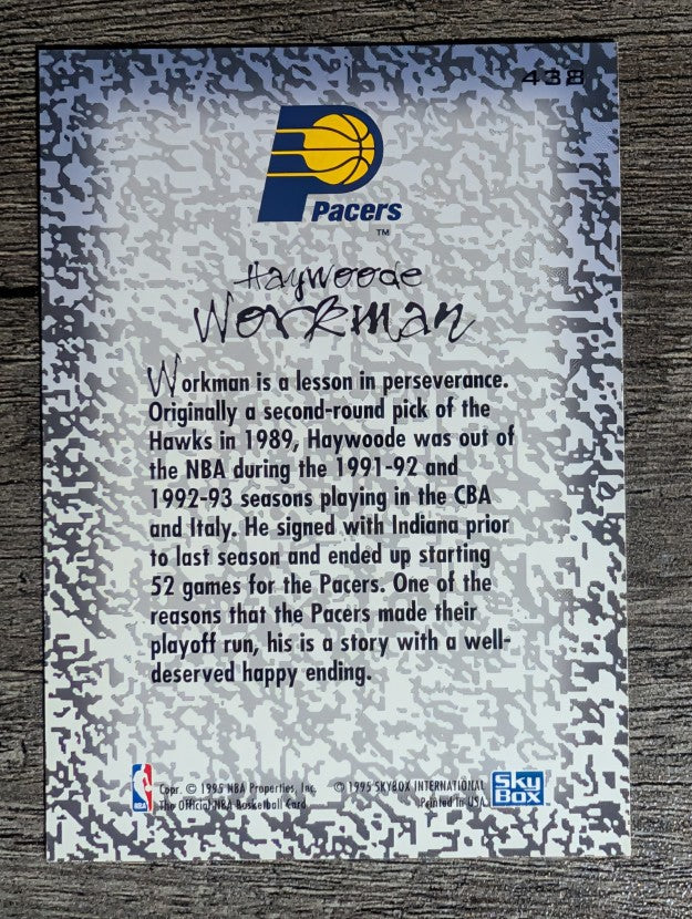 1994-95 Hoops #438 Haywoode Workman GM