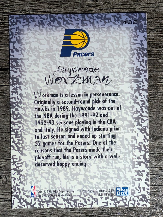 1994-95 Hoops #438 Haywoode Workman GM