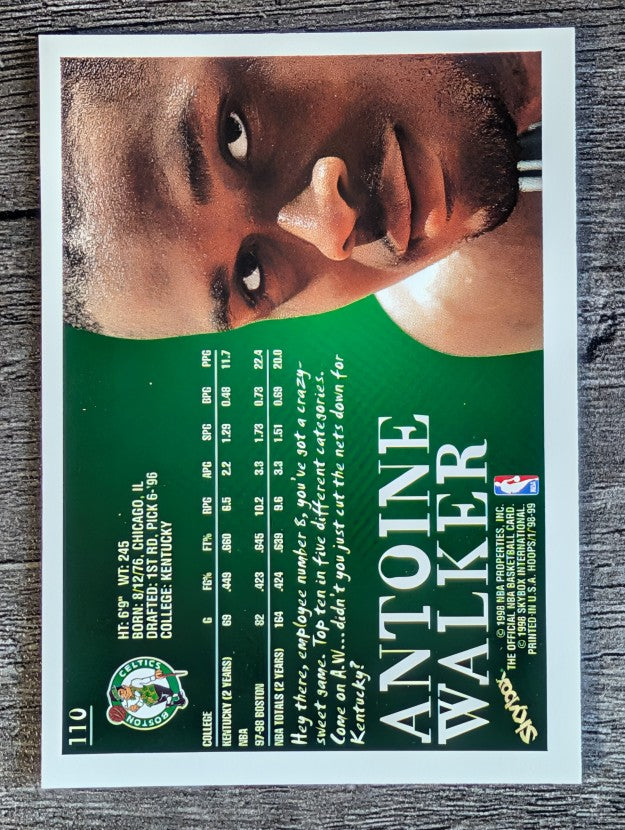 1998-99 Hoops #110 Antoine Walker