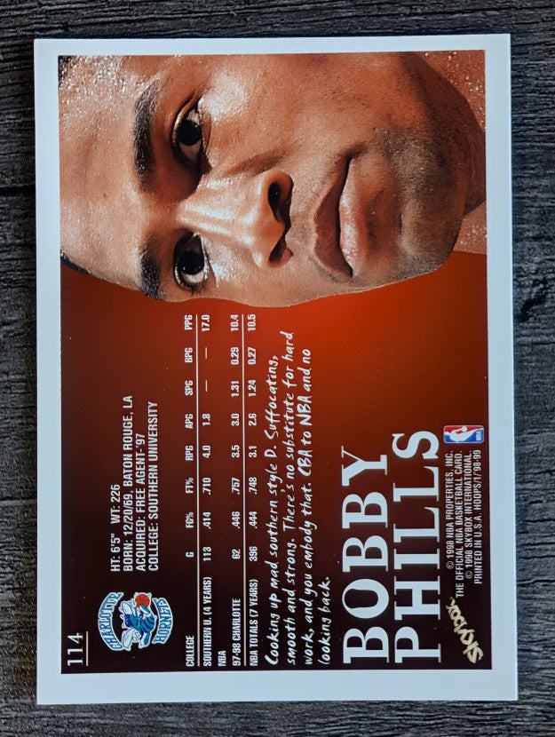 1998-99 Hoops #114 Bobby Phills