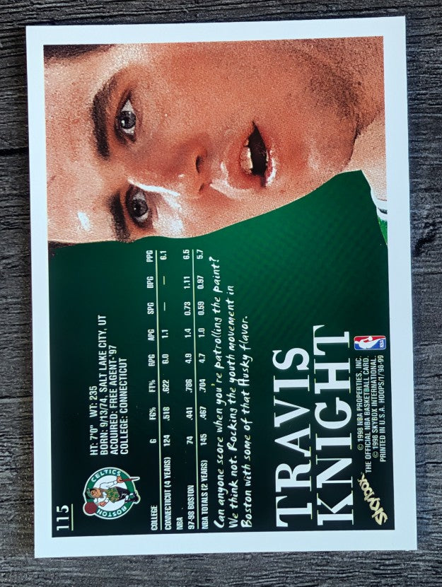 1998-99 Hoops #115 Travis Knight
