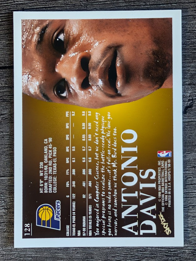 1998-99 Hoops #128 Antonio Davis