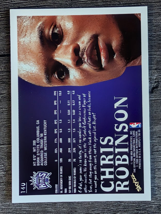 1998-99 Hoops #140 Chris Robinson