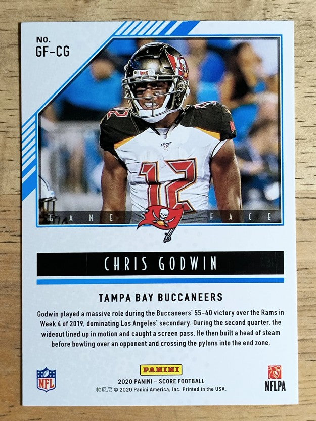 2020 Score Game Face #14 Chris Godwin