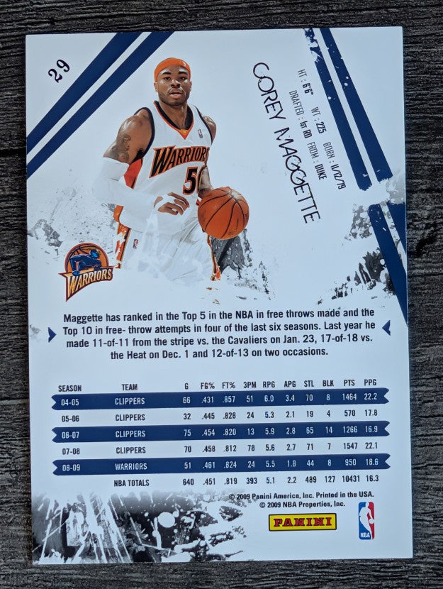 2009-10 Rookies and Stars #29 Corey Maggette
