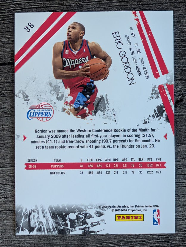 2009-10 Rookies and Stars #38 Eric Gordon