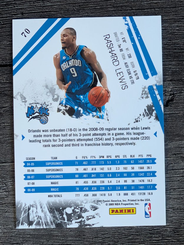 2009-10 Rookies and Stars #70 Rashard Lewis