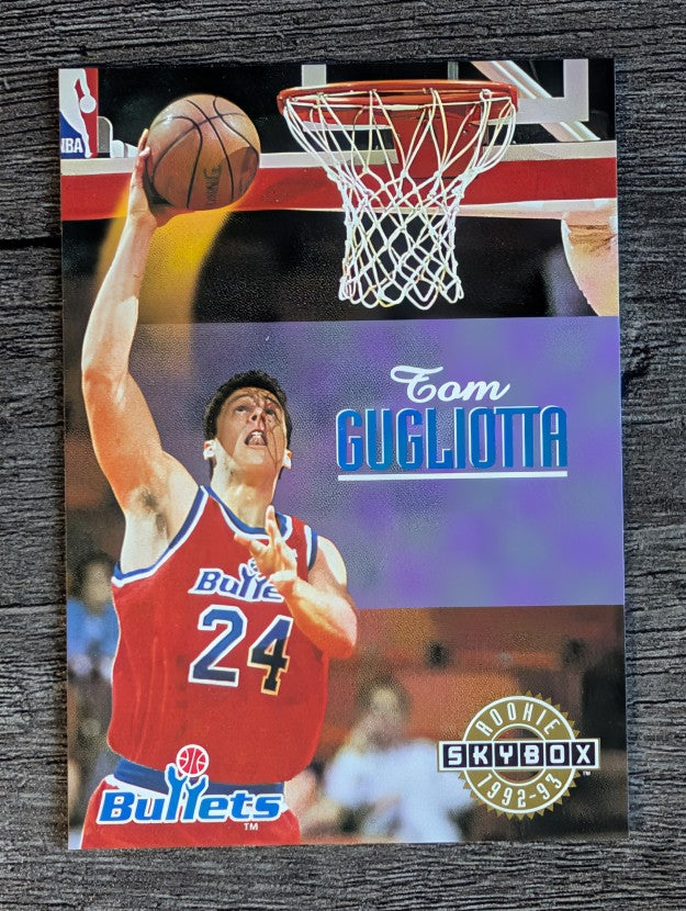 1992-93 SkyBox #405 Tom Gugliotta SP RC
