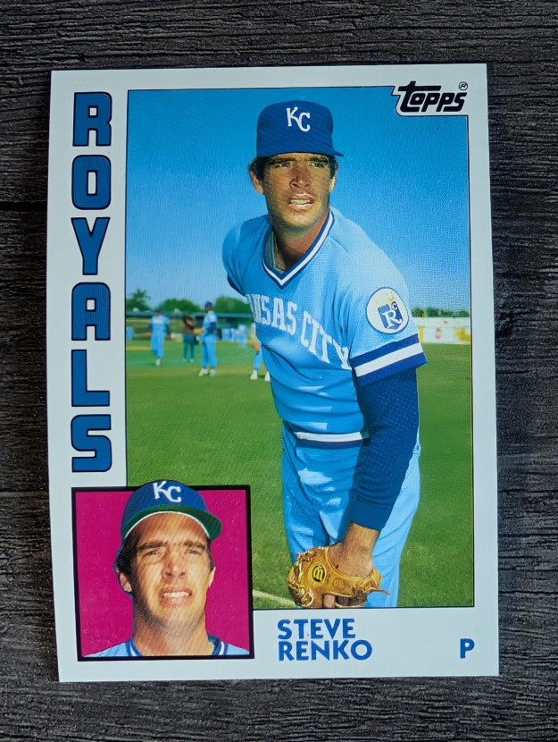 1984 Topps #444 Steve Renko