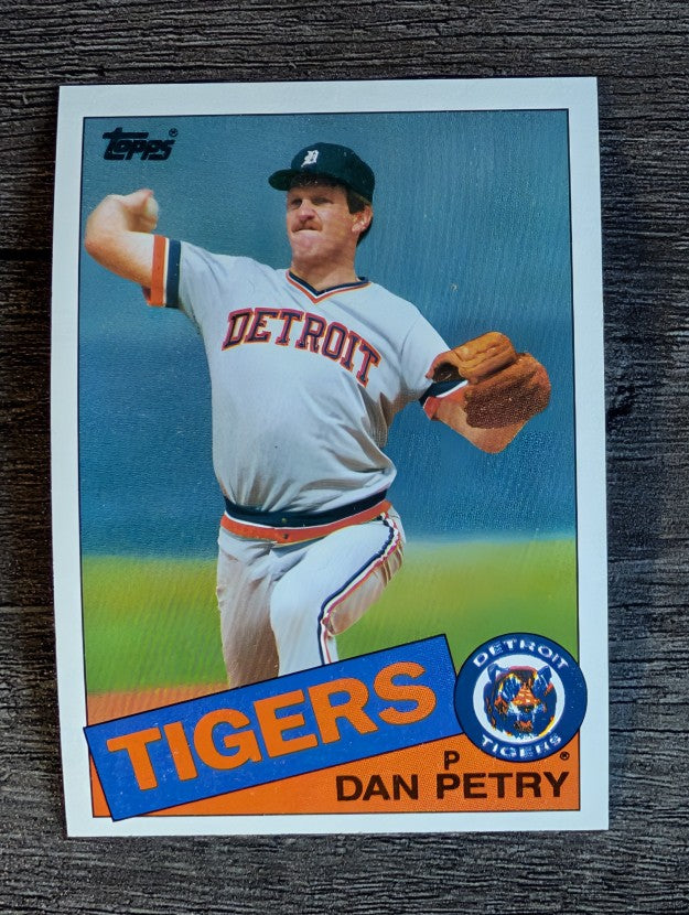 1985 Topps #435 Dan Petry