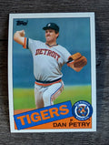 1985 Topps #435 Dan Petry