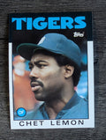 1986 Topps #160 Chet Lemon