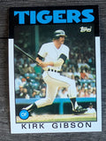 1986 Topps #295 Kirk Gibson