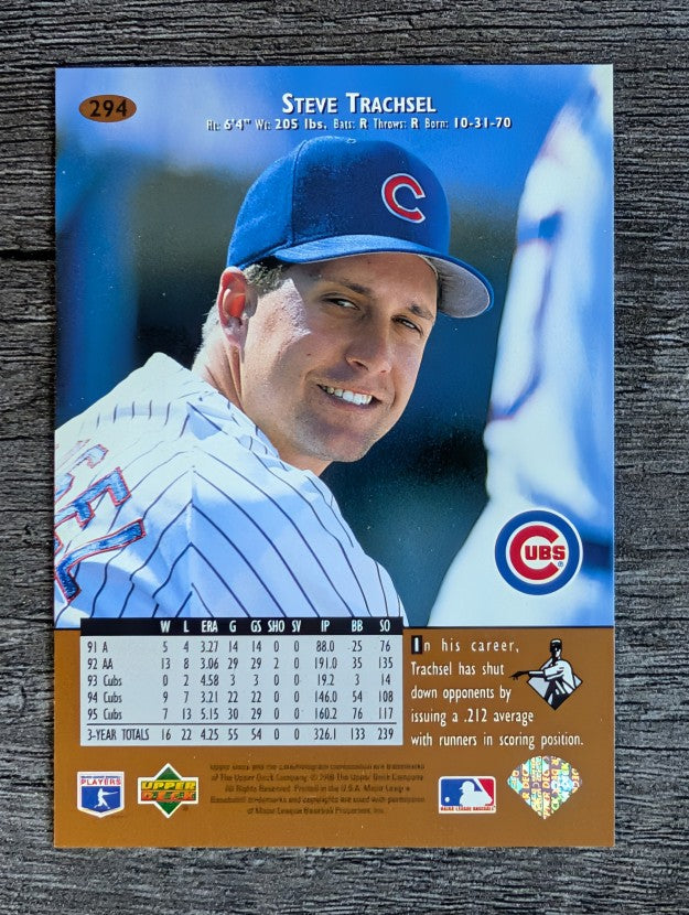 1996 Upper Deck #294 Steve Trachsel