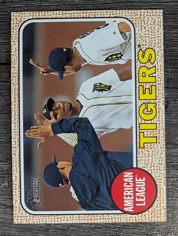 2017 Topps Heritage #315 Detroit Tigers TC