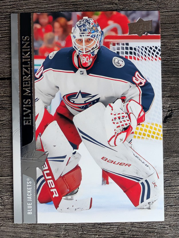 2020-21 Upper Deck #55 Elvis Merzlikins