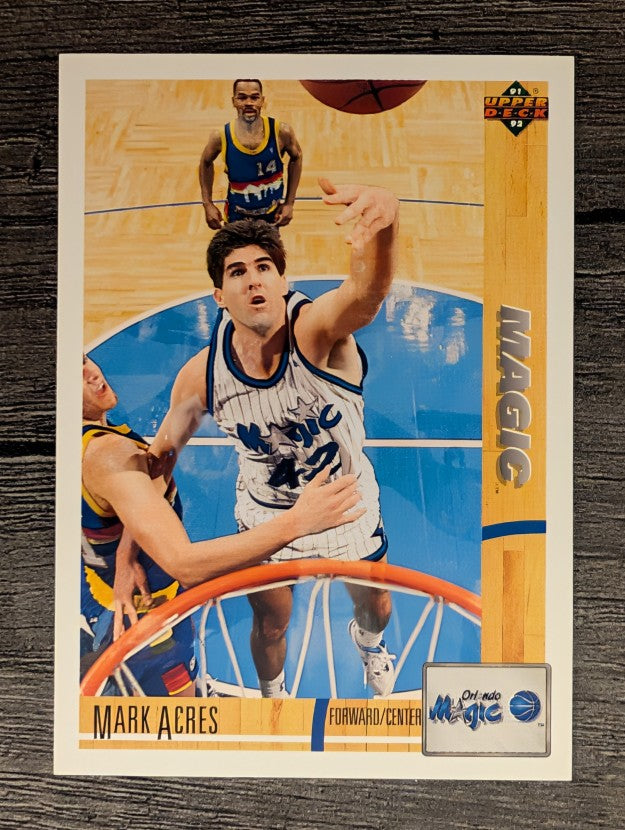 1991-92 Upper Deck #201 Mark Acres