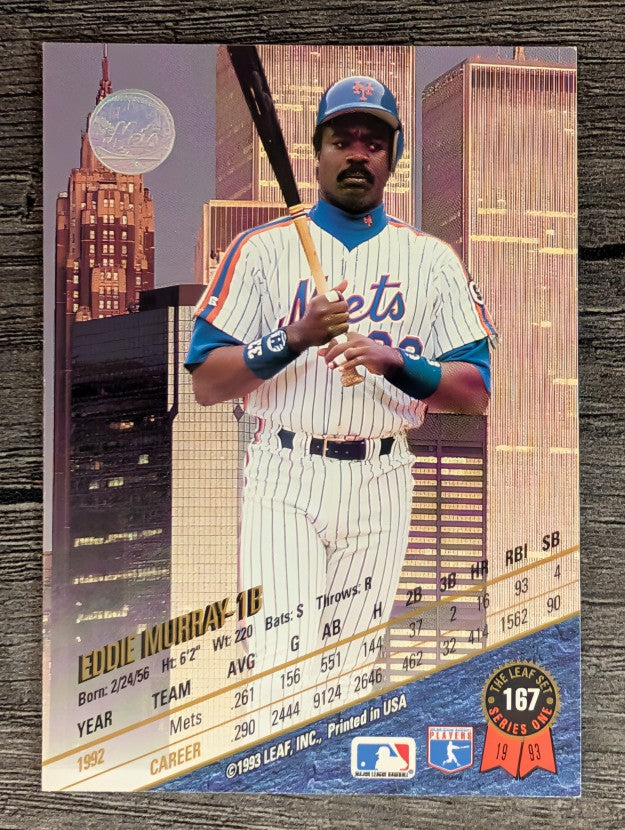 1993 Leaf #167 Eddie Murray