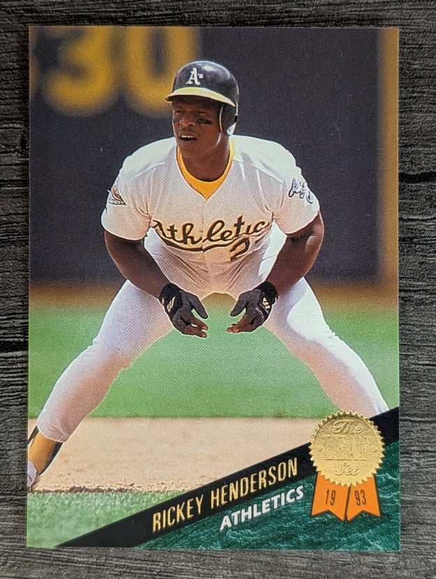 1993 Leaf #291 Rickey Henderson