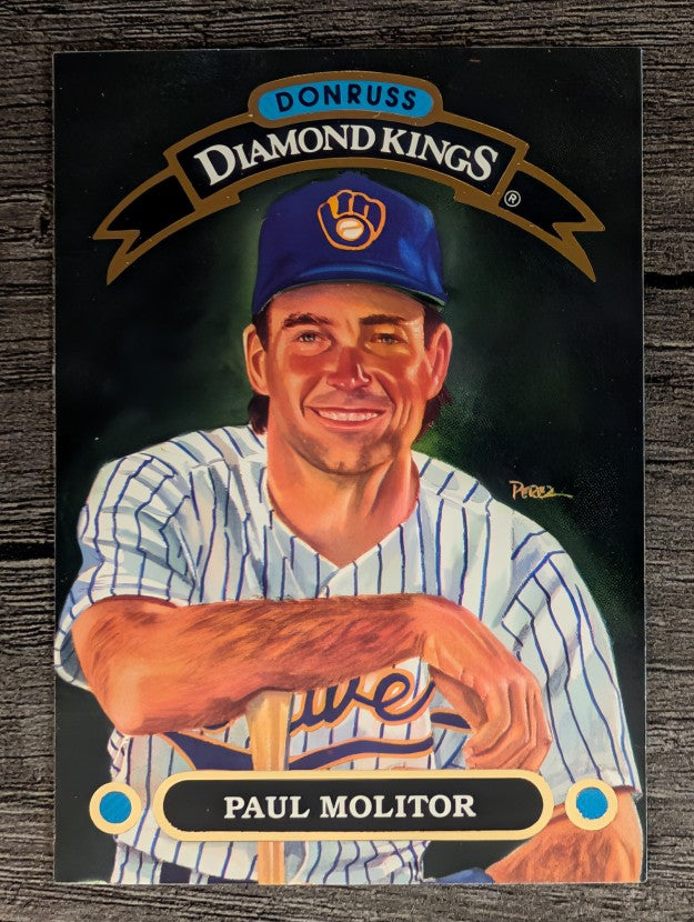 1992 Donruss Diamond Kings #DK1 Paul Molitor