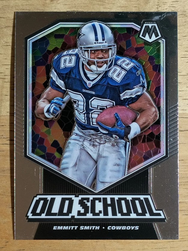 2020 Panini Mosaic Old School #8 Emmitt Smith