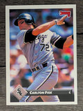1993 Donruss #519 Carlton Fisk