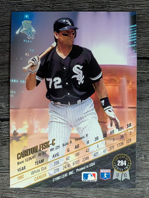 1993 Leaf #284 Carlton Fisk
