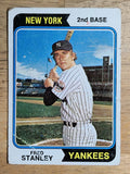 1974 Topps #423 Fred Stanley (POOR)