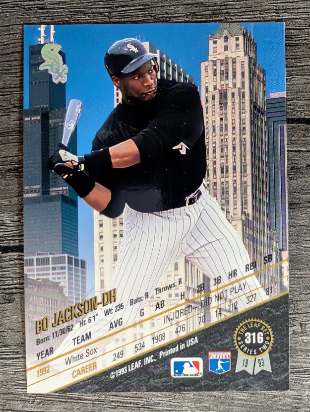 1993 Leaf #316 Bo Jackson